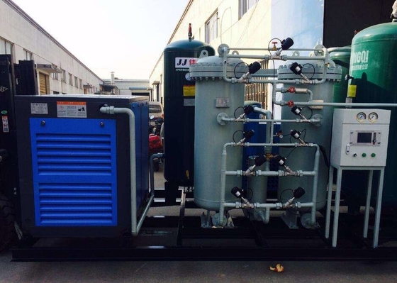 Mobilna separacja powietrza membranowego Łatwy transport Generator azotu 5nm3